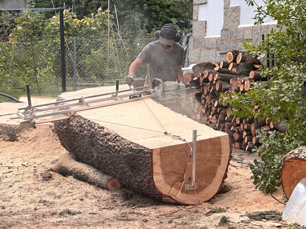 Preparación de madera · Cedro Cercedilla